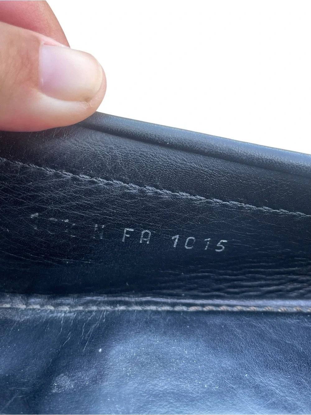 *AUTHENTIC* Louis Vuitton Black Leather Driving Loafers, Size 10.5, COA in photo